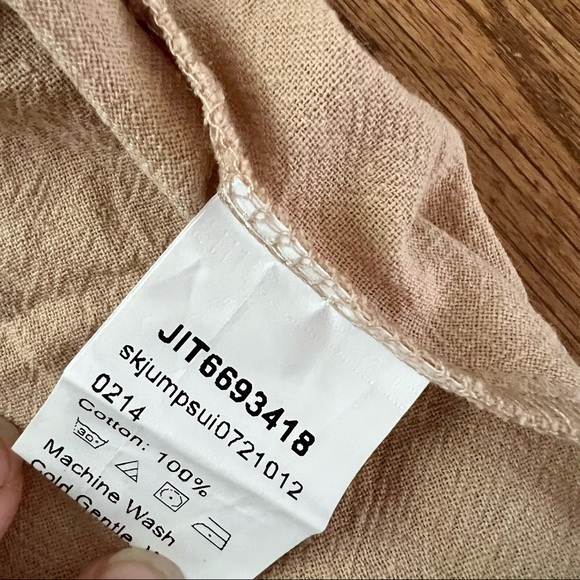 SHEIN NWOT Girls’ Romper - size 11/12 - Picture 3 of 5